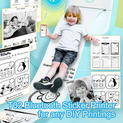 PrintPop™ - Portable Mini Printer