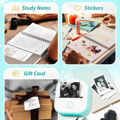 PrintPop™ - Portable Mini Printer