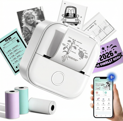 PrintPop™ - Portable Mini Printer